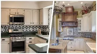 75 Tray Ceiling Kitchen With Raised-panel Cabinets Design Ideas You'll Love 🟡