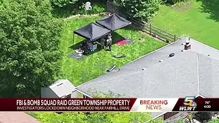 FBI, bomb squad raid home in Green Township
