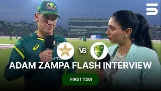 Adam Zampa Flash Interview | Pakistan vs Australia | Match 01 | T20I Series 2026 | PCB | M9E13