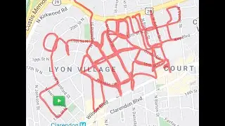 Ride #18 - July 6 ride - Lyon Village - #BikeArlington for AFAC & the Black Swan Academy
