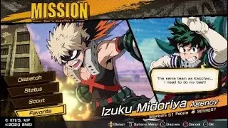 MHOJ2: Izuku Midoriya's Interactions on Mission Mode (ENG)