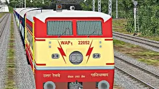 Golden Temple Mail || Early Morning Action || Indian Train simulator || MSA MSTS || Open Rail