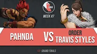 pahnda (Akuma) vs ORDER | Travis Styles (Chun-Li) // SFV:S2 | Week #7 // Grand Final