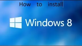 How to install windows 8 in virtualbox or in vmvare