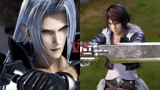 Sephiroth vs Squall(Crystal)| Dissidia Final Fantasy nt