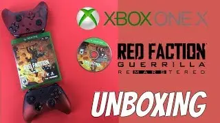 XBOX ONE RED FACTION GUERRILLA REMASTERED UNBOXING