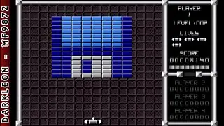 Aquanoid &copy; 1992 Apogee Software - PC DOS - Gameplay