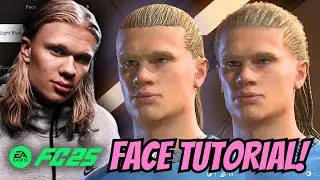 EA SPORTS FC25 - How to create ERLING HAALAND