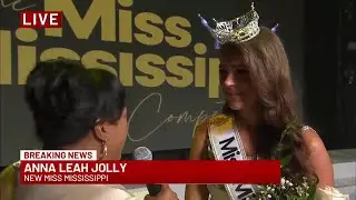 Anna Leah Jolly crowned Miss Mississippi