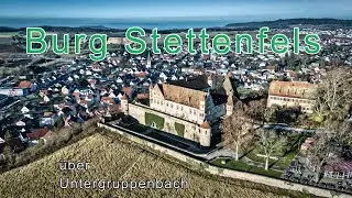 Burg Stettenfels mit Burgfest, Ritterturnier, Konzert, Biergarten, DJI Mini4Pro, Untergruppenbach