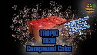 TROPIC TB311 - Multi Kaliber - 224 Schuss - F3 - Compound Cake - BRUTAL! 4K