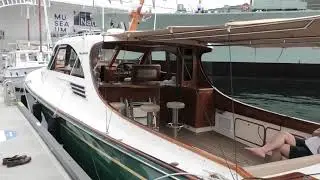 Legendary boatbuilders Norman R Wright & Sons regatta walk round