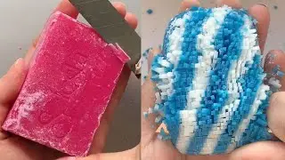 Cutting & Carving Soap ASMR|Crunchy SOAP|Relaxing & Satisfying Videos|959mari #162