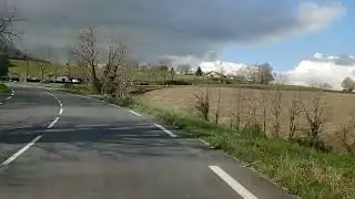 D936 vers depuis Bidache vers Bayonne