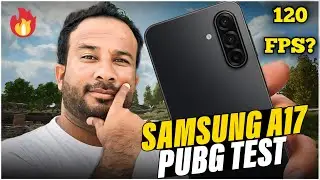 Samsung A17 PUBG Test 🔥 Graphics, FPS & Gyroscope Performance Review!