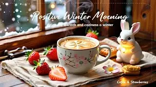 February Jazz ☕ Positive Winter Morning Café Jazz, Sweet Bossa Nova Piano Music for an Uplifting Day