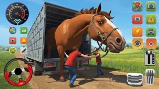 Realistic Animal Truck Transport Simulator 3D Game | Off Road Animal Truck Driving Android Gameplay