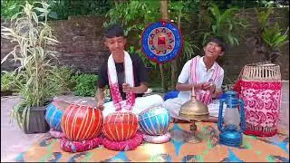ডেউকাৰ অকনি চয়ন আৰু কৌস্তভৰ সুন্দৰ নাগাৰা নাম পৰিবেশন
