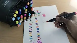 Unboxing and Honest Review: Touch cool markers | Alcohol Markers ..