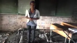 Inside one of the Vuwani classrooms
