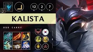 Kalista ADC vs Jinx - KR Grandmaster Patch 25.19