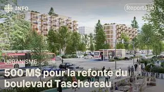 Voyez le projet de modernisation du boulevard Taschereau, une grande transformation de 500 M$