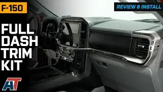 2021-2025 F-150 Full Dash Trim Kit Review & Install