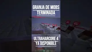 terminando la granja de mobs ULTRAHARCORE #4 NUEVO EPISODIO #minecraft  #minecraftespa&ntilde;ol