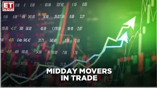 Benchmark indices trade low; Broader markets outperform | Midday Movers in Trade