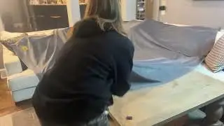 Big Blanket (100 Sq Feet)  Original Stretch Light Grey. Super| Soft,  Covers The Whole Family