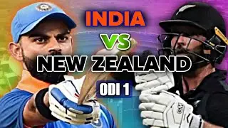 LIVE: India vs New Zealand ODI 1 | Live Match Commentary & Reactions 🏏🔥