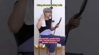Shower safety belt #caregiver #seniors #shower #tiktokshop #shower