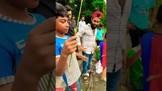😱💥Poor Village Boy's Fishing Moment SHOCKS Everyone!🎣 #fishing #villagelife  #shorts