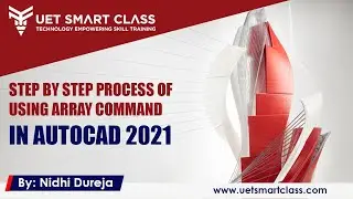 Array Command in AutoCAD 2021 | Step by Step process of using Rectangular Array in AutoCAD 2021