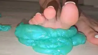 Crushing Slime Under My Bare Feet 