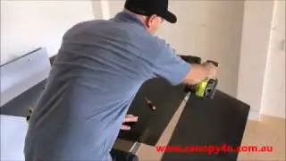How to Cut or Trim Polycarbonate, Perspex, Plastic or Acrylic Awnings or Canopies from Canopy4u