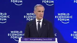 🔥 Mark Carney Takes the World Stage at World Economic Forum in Davos &ndash; January 20, 2026 Full Speech