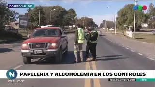 Extreman control de tr&aacute;nsito en el finde largo - Telefe Rosario