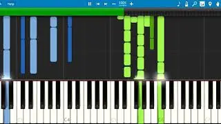 Dear Alice by Arai Tasuku [piano tutorial] (synthesia)