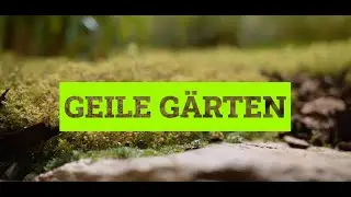 Geile G&auml;rten - Trockensteinmauer und Plattenbelag
