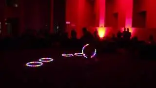Theland Kicknosway First Nations Hoop Dancer Led Glow In The Dark Hoops!!
