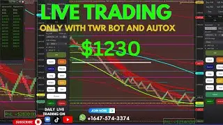$1,230 LIVE Profit in Minutes! 🚀 TWR BOT Real Trading Proof (09 Dec)