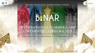 welcoming ceremony BINAR 2025