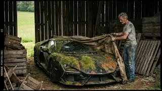 ASMR Car Restoration! Full Restoration of a Lamborghini Revuelto from Total Disrepair to New