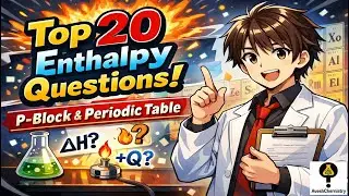 Top 20 Enthalpy Ques from P-Block & Periodic Table | JEE Main 2026 Chemistry Revision