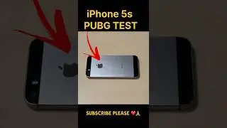 iPhone 5s PUBG TEST😱. #iphone #120fps #90fps #pubgtest #bgmishorts #bgmi120fps