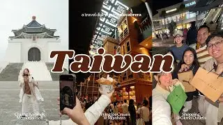 🇹🇼 TAIWAN | CKS Memorial Hall, DIY trip to Taichung (Miyahara, Chun Shui Tang) + Gloria Outlets! 🛍️