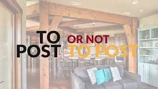 Post & Beam Design | Where to Draw the Line with Timber Frame Decor