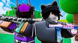Я играл с игроком, занимающим первое место в рейтинге Roblox Hypershot!