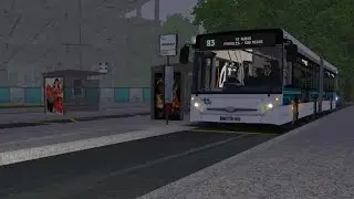 Map bordeaux bêta Ligne 83 vers Eysines Cantinolle Tram D omsi 2